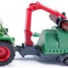 Siku Traktor z rębakiem do drewna (S1675)