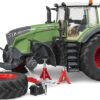 Bruder Traktor Fendt 1050 Vario z figurką mechanika i narzędziami warsztatowymi (04041)