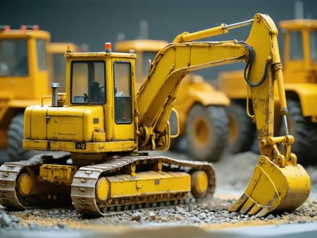 Modele maszyn budowlanych – precyzyjne repliki do kolekcjonowania