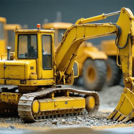 Modele maszyn budowlanych – precyzyjne repliki do kolekcjonowania