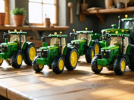 Modele John Deere: Solidne miniatury traktorów