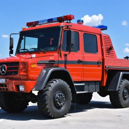 Mercedes Straż Pożarna: Szybki Pojazd Ratunkowy