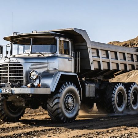 Tatra Wywrotka: Solidny Ciężarowy Samochód do Trudnych Zadań