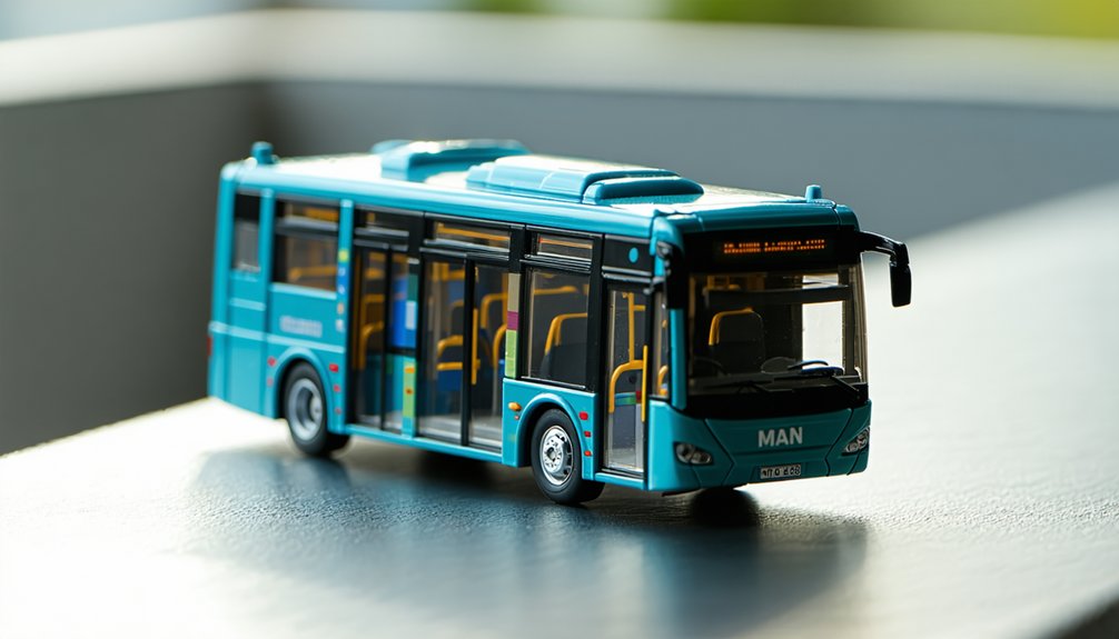 realistyczne modele mężczyzn autobusów