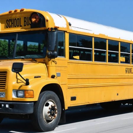 Amerykański autobus szkolny: ikoniczny żółty pojazd