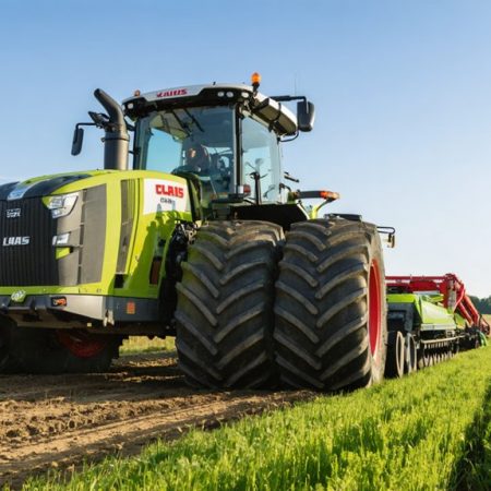 Claas Xerion 5000: Maksymalna moc i manewrowość