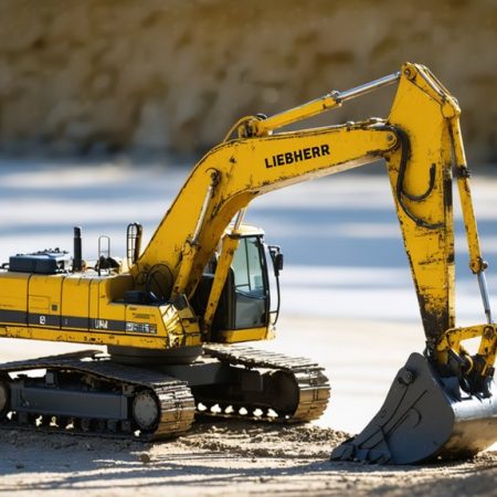 Liebherr 974: Gigantyczny Koparka w Skali