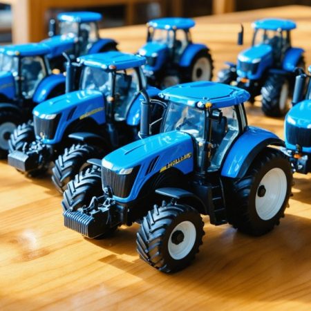 Zabawki New Holland: Niebieskie maszyny do zabawy