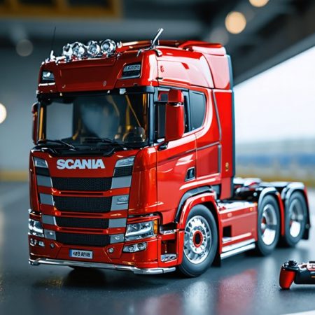 Scania na pilota: Zdalnie sterowany model ciężarówki