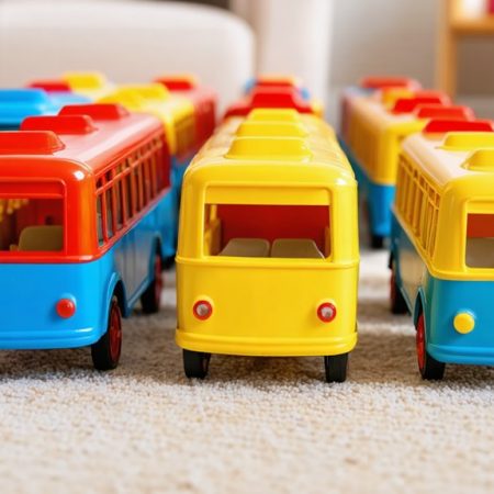 Zabawkowe Autobusy: Pojazdy Miejskie dla Maluchów