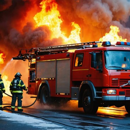 Volvo wóz strażacki: Skala akcji ratunkowej